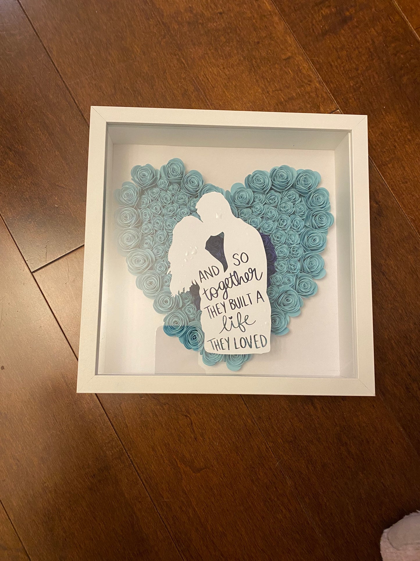 Heart shadow box