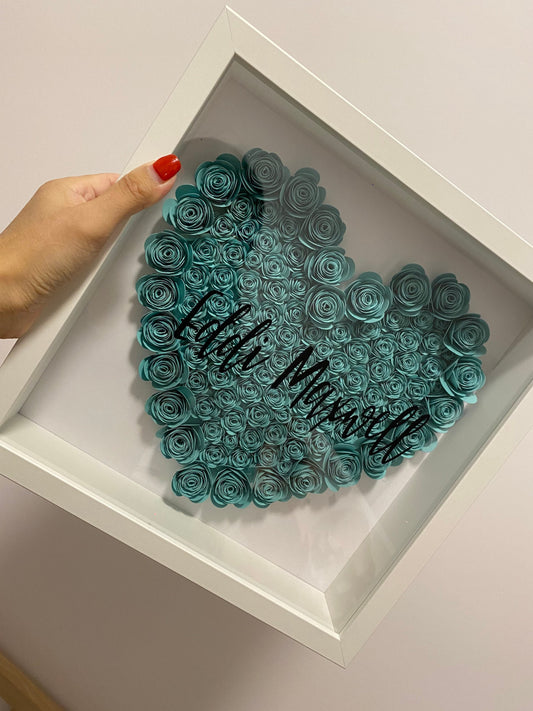 Heart shadow box