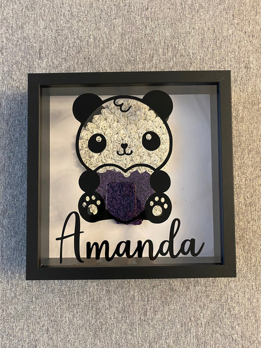 Panda shadow box